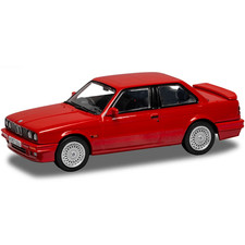 1:43 Scale Corgi BMW E30 325i M-Tech 2, Brilliant Red Vanguards Model VA13406
