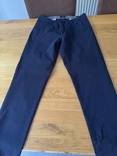 Dockers Khakis Blue Slim Fit Chino Trousers Men's W34 L34