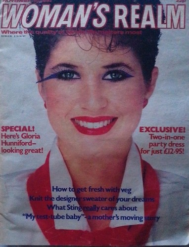 Vintage woman realm magazine - vintage, woman's