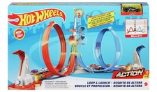 hot wheels loop and launch track playset brand new boxed