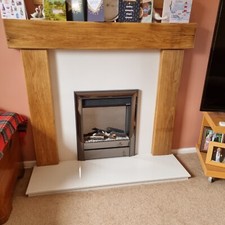 Oak fireplace surround - oak,