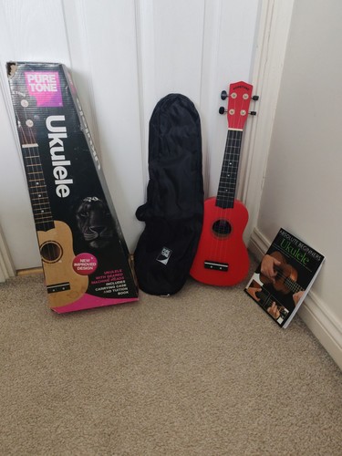 Red ukelele - (pure, tone)