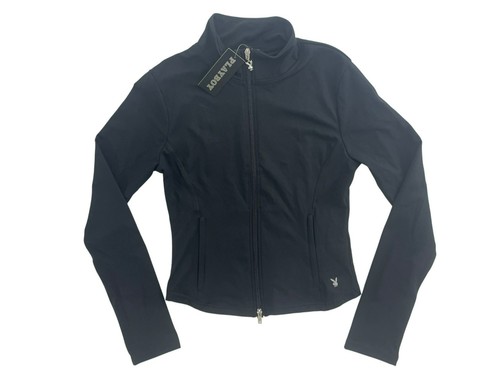 Playboy jacket black stretchy - jacket,