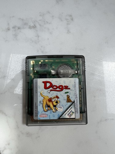 Gameboy color dogz game - color,