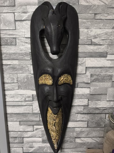 Large african tribal wood - african,
