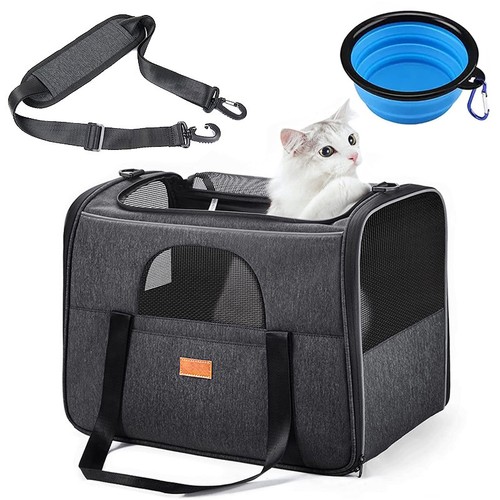 Large pet carrier bag portable - large,