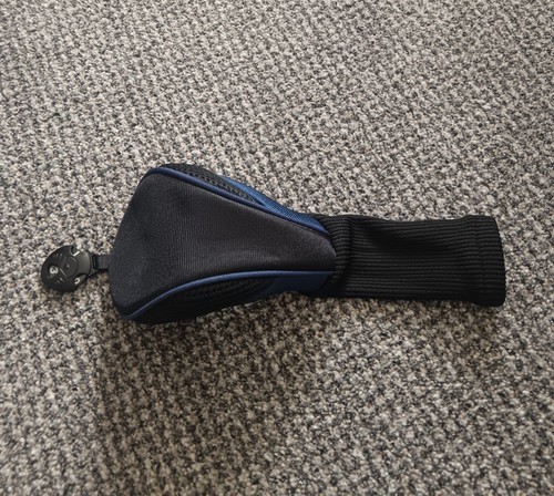 Black blue hybrid headcover - black/blue,