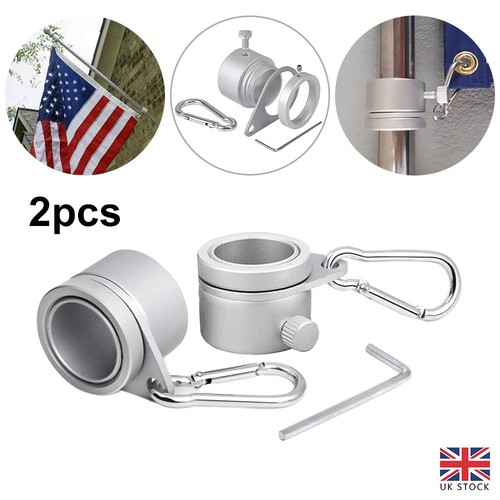 Flag pole rings spinning - flag,