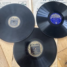 2x Vintage Dance Band 78rpm Records. Roy Fox / Ray Miller / Ernie Golden