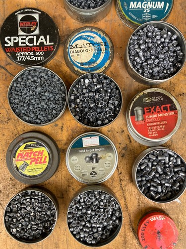 Job lot air rifle 177 - 177, pellets