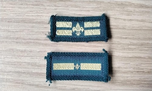 Scouts rank badges - rank, patrol