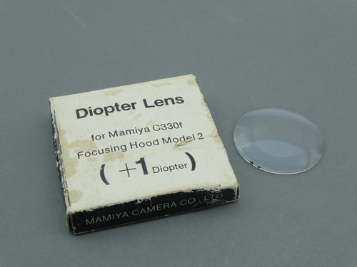 Mamiya diopter lens - +1, (boxed)