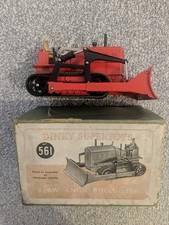 Dinky Supertoys No 561 BLAW KNOX BULLDOZER.  Vintage diecast toy