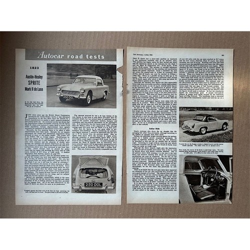 Austin healey sprite - austin, (1961)