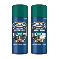 2 x Hammerite DARK GREEN 400ml