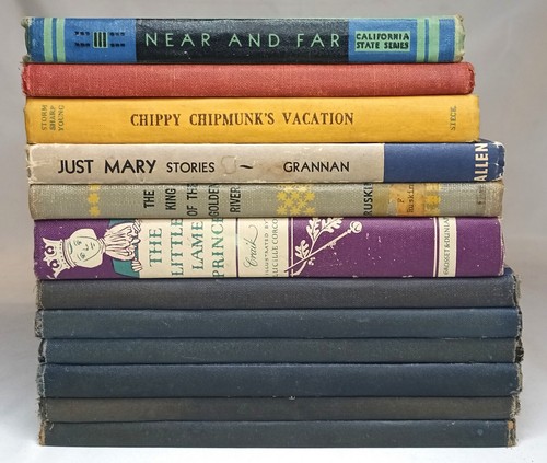 Vintage children books lot - books,