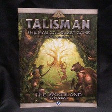 Talisman REVISED 4th THE WOODLAND Expansion Rulebook Official Extra/Replacement