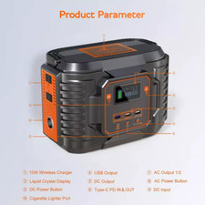 266Wh Portable Generator, 240V, off grid, camping, Motor Homes, garden, Solar
