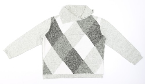 Gelco women grey argyle - women's,
