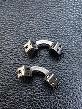HERMES Cufflinks Silver Square