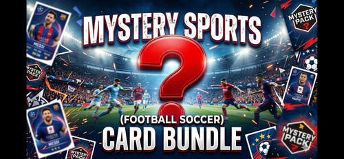 Mystery football card bundle - mystery,