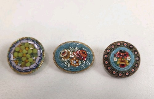 Vintage micro mosaic piece - vintage, 3