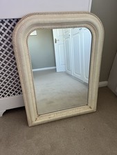 Crackle glaze ivory/cream Laura Ashley mirror