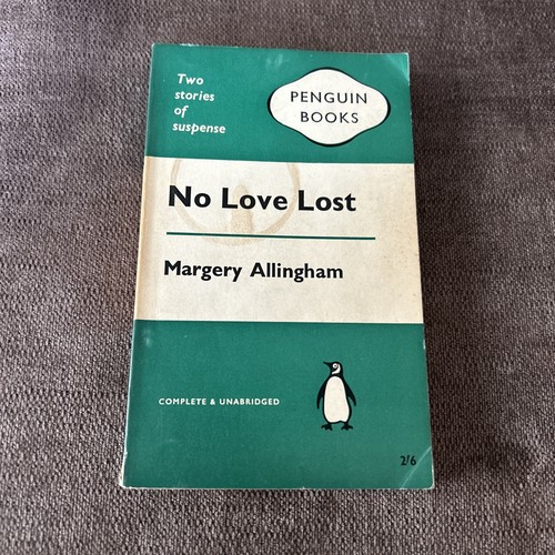Love lost margery allingham - love,