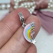 Genuine Pandora Colourful Rainbow Dangle Charm ? S925 ALE  R16b