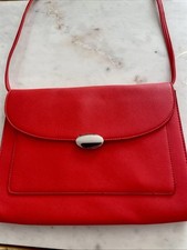 Coral Red Ladies Crossbody