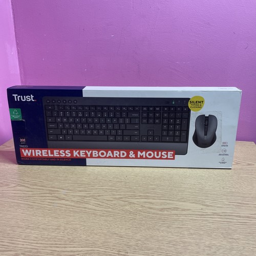 Trust silent wireless - wireless, keyboard