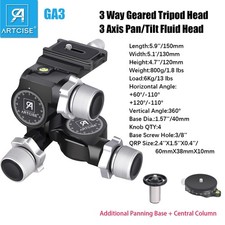 3-Way Geared Tripod Head 3
