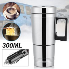 12V Car Travel Kettle Water Heating Bottle Electric Travel Mug Heated Coffee Mug