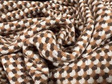 Wool Blend Bouclé Jacquard