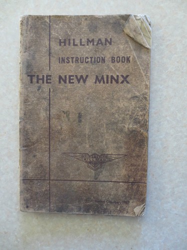 Original 1937 hillman minx - original,