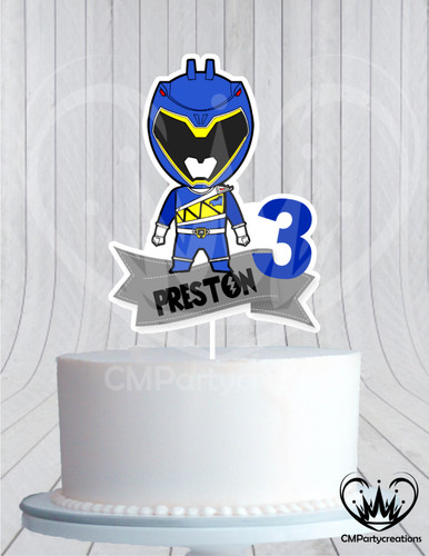 Power rangers dino charge - charge, cake