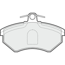 Brake Pads Set For VW Golf MK2