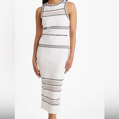New with tags striped sheer - tags.,