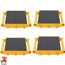 4 Pcs 15T Machine Mover Roller