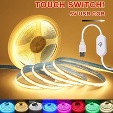 5V USB Dimmable COB LED Strip