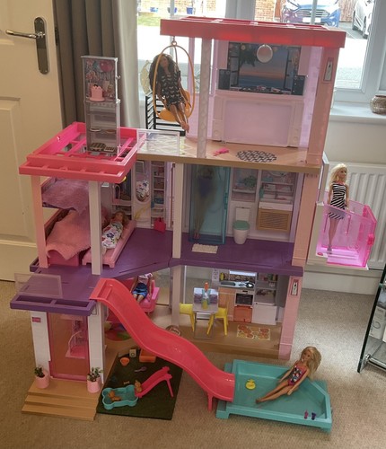 Barbie dream house dolls - house,