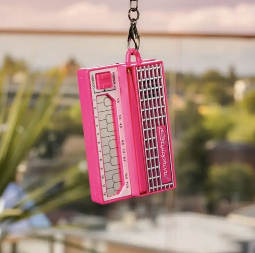 Stylophone pink keyring the - pink,