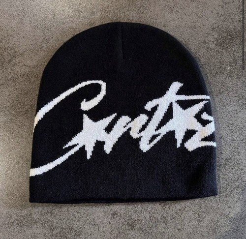 Cortiez black winter beanie - black,