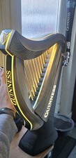 Rare Collectable Guinness Harp Beer Pump/Font/Tap Mancave Pub Memorabilia 