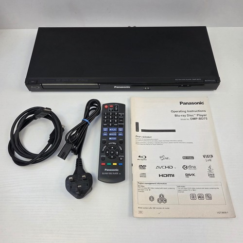 Panasonic dmp bd75 - panasonic, blu-ray