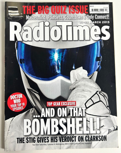 Radio times 2015 top gear - times,