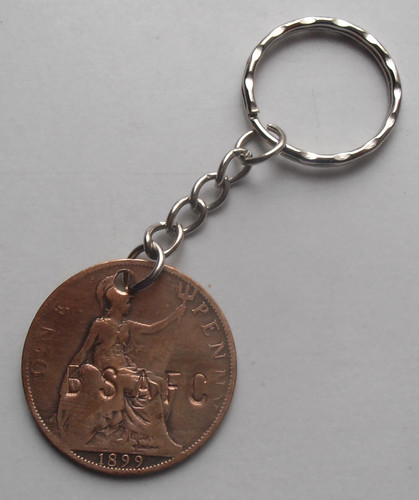 Blyth spartans afc keyring - afc,