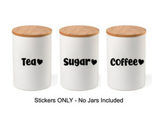 1 x Tea Coffee Sugar Vinyl