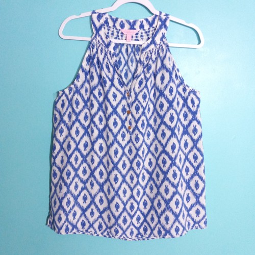 Lilly pulitzer bailey tank top - tank,