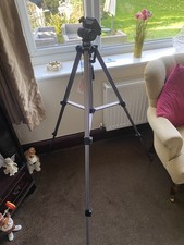 Vanguard Extendable Camera Tripod T-120223AB + Carry Case/Bag Original Box